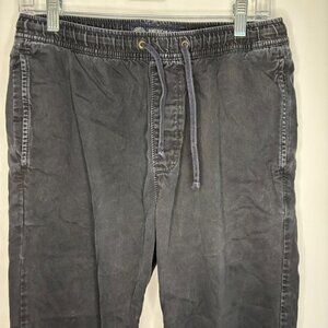 AMERICAN EAGLE Jogger Women Small Dark Gray Drawstring